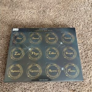 LUXURIA Zodiac Bath Bomb Set - Black and Gold